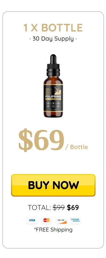 Foliprime 1 bottle price